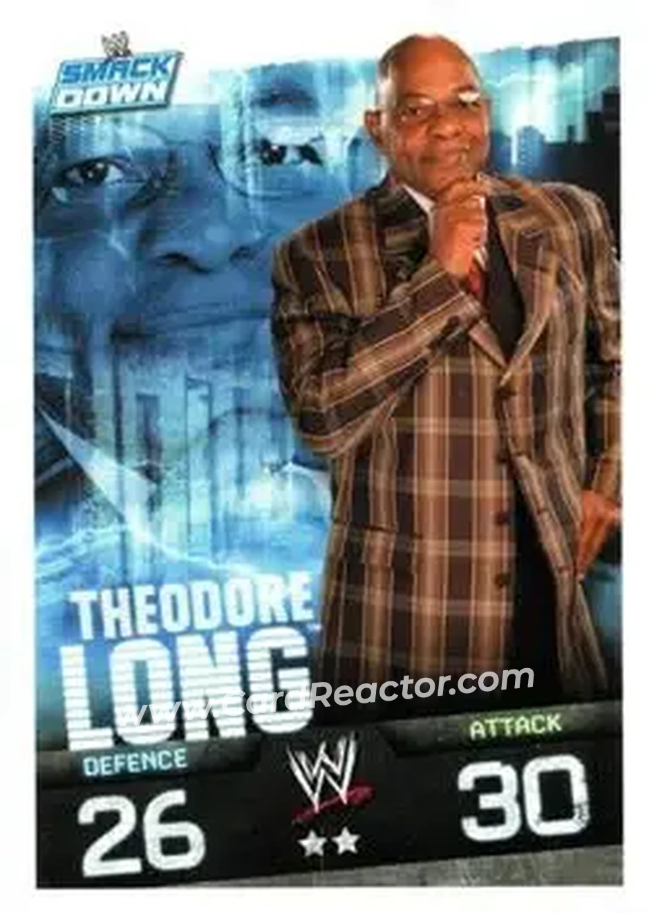 2009 Topps Slam Attax WWE Evolution #NNO - Teddy Long - Front 2009 Topps Slam Attax WWE Evolution #NNO - Teddy Long - Front