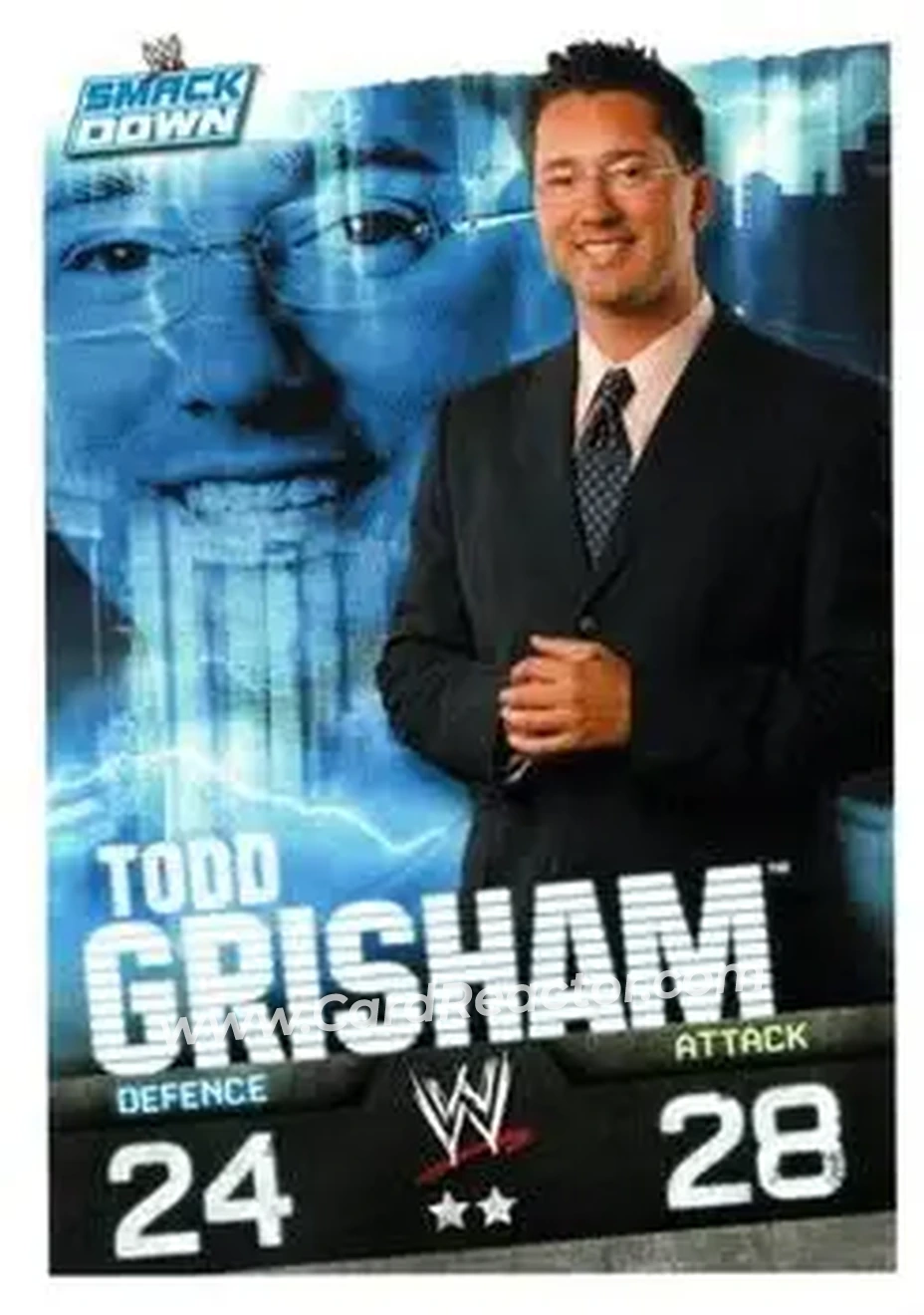 2009 Topps Slam Attax WWE Evolution #NNO - Todd Grisham - Front 2009 Topps Slam Attax WWE Evolution #NNO - Todd Grisham - Front