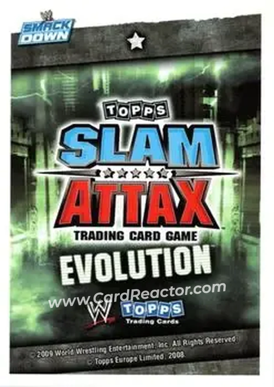 2009 Topps Slam Attax WWE Evolution #NNO - Ranjin Singh - Back 2009 Topps Slam Attax WWE Evolution #NNO - Ranjin Singh - Back