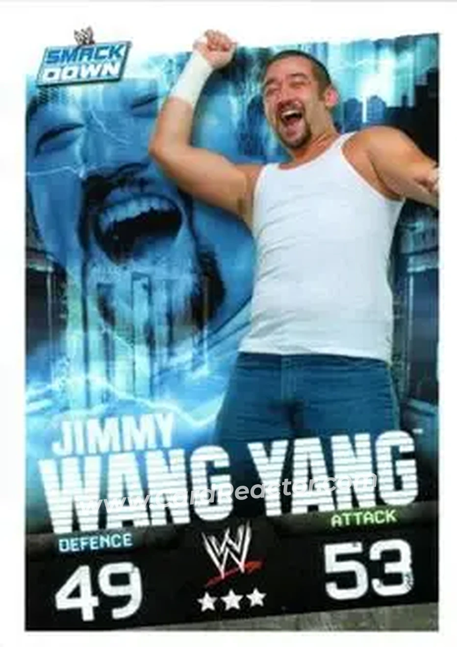 2009 Topps Slam Attax WWE Evolution #NNO - Jimmy Wang Yang