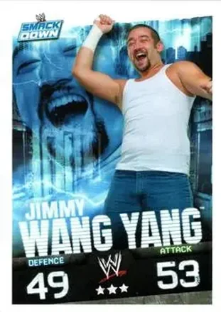 2009 Topps Slam Attax WWE Evolution #NNO - Jimmy Wang Yang
