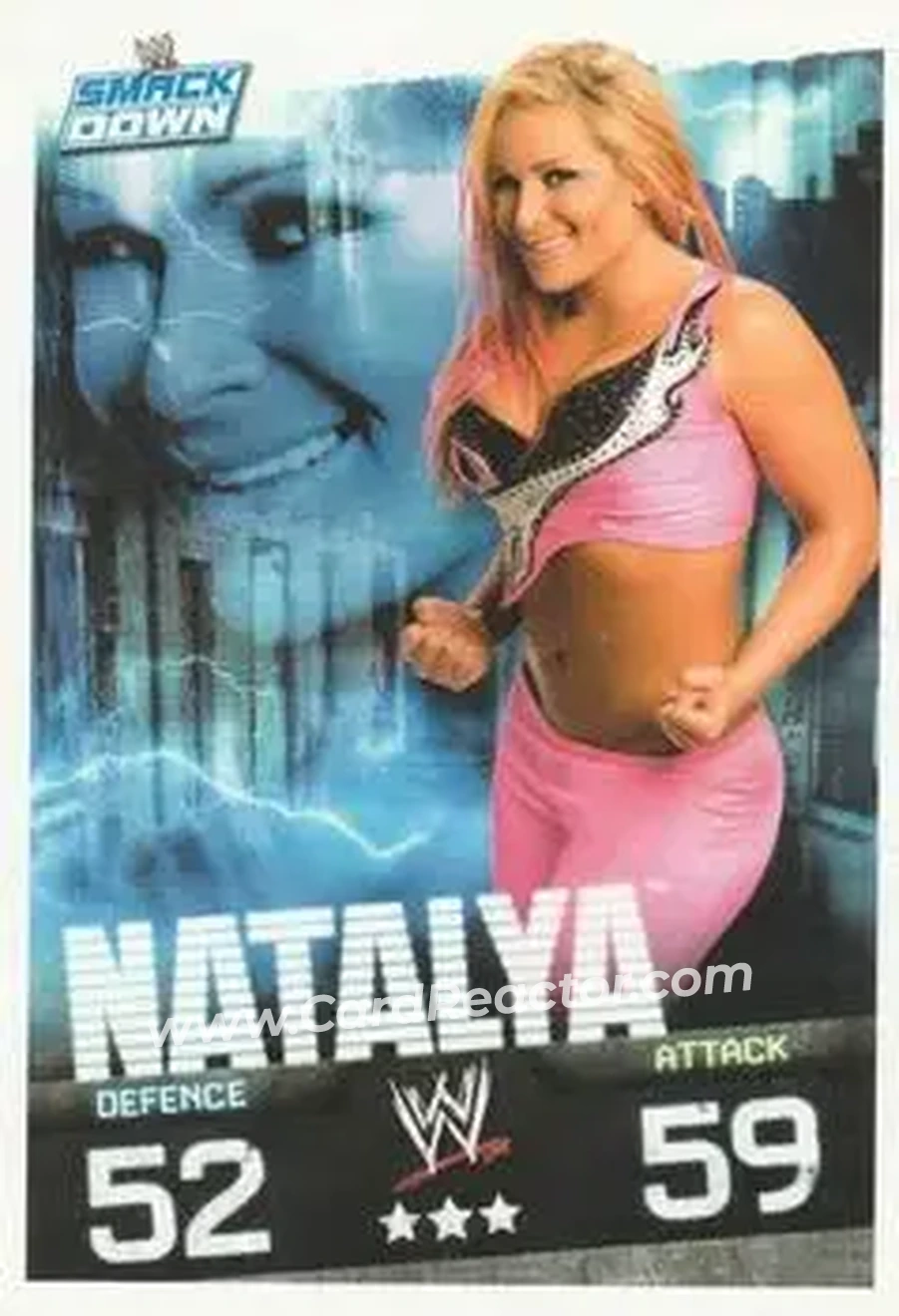 2009 Topps Slam Attax WWE Evolution #NNO - Natalya - Front