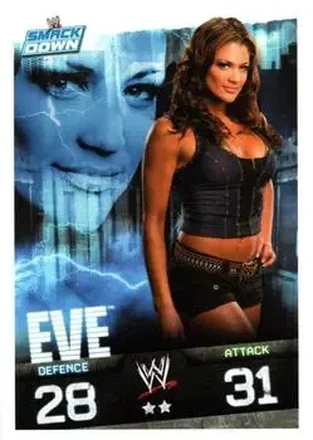 2009 Topps Slam Attax WWE Evolution #NNO - Eve Torres