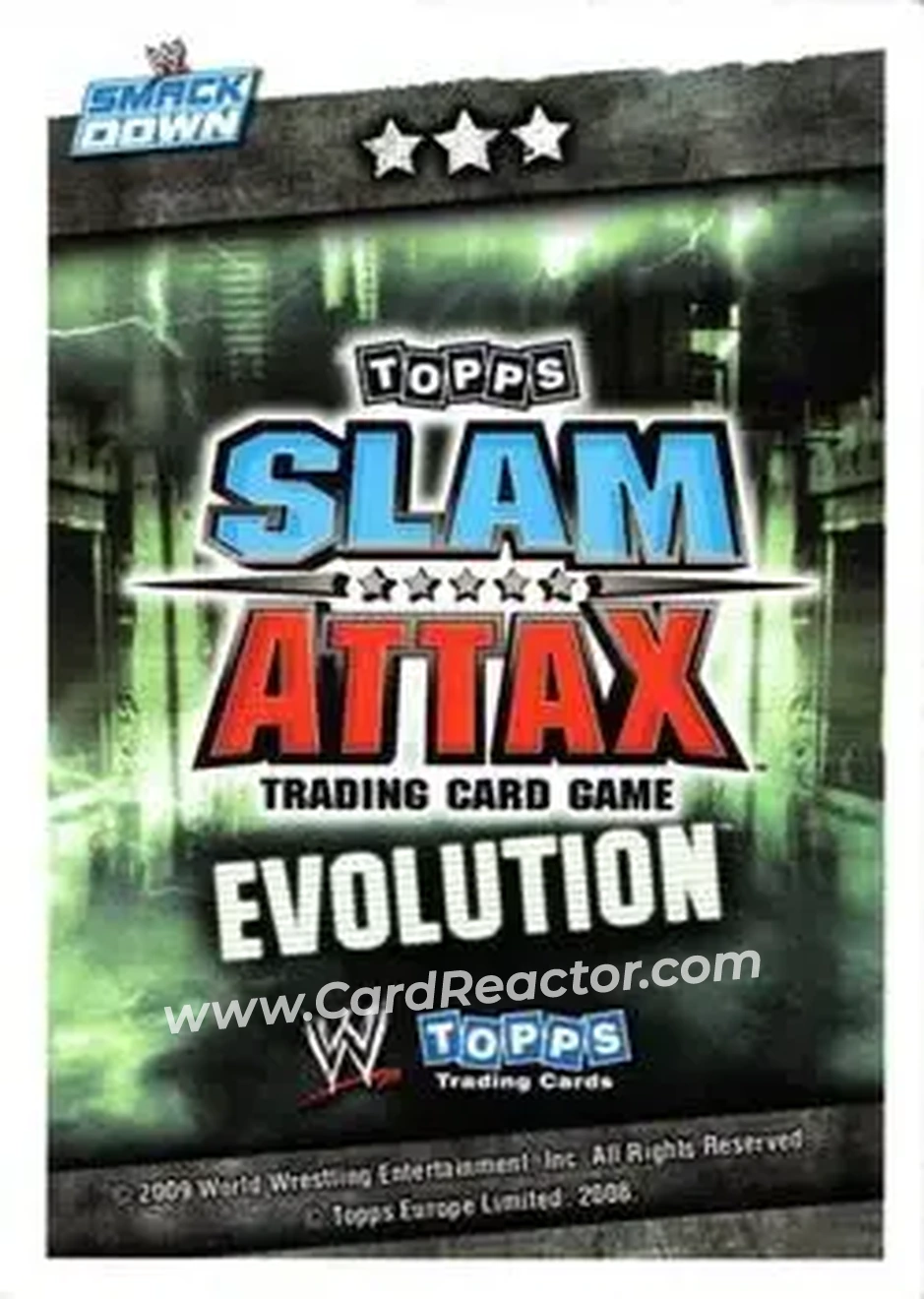 2009 Topps Slam Attax WWE Evolution #NNO - Maria Kanellis - Back 2009 Topps Slam Attax WWE Evolution #NNO - Maria Kanellis - Back