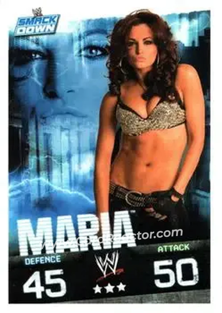 2009 Topps Slam Attax WWE Evolution #NNO - Maria Kanellis - Front 2009 Topps Slam Attax WWE Evolution #NNO - Maria Kanellis - Front