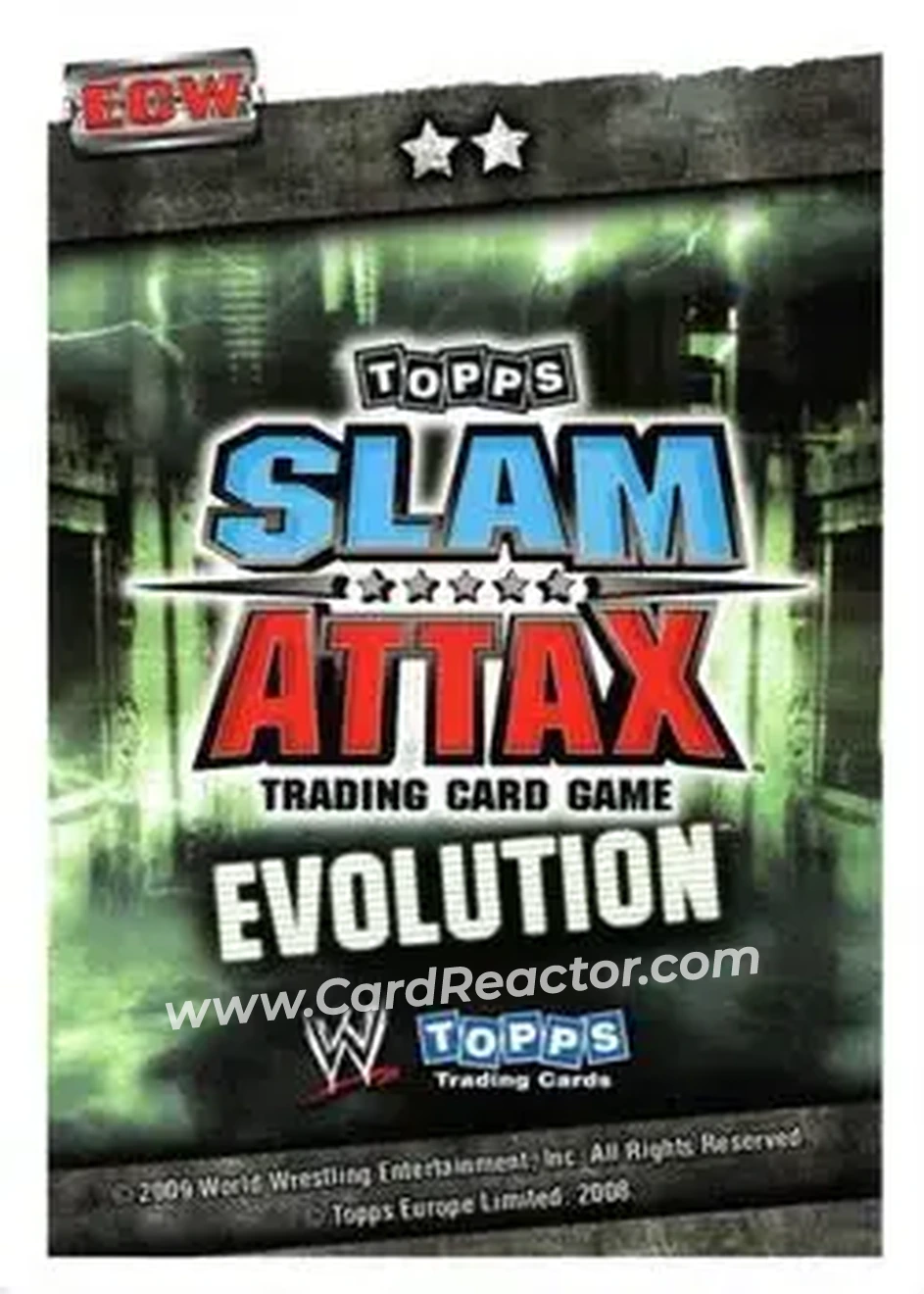 2009 Topps Slam Attax WWE Evolution #NNO - Ezekiel Jackson - Back 2009 Topps Slam Attax WWE Evolution #NNO - Ezekiel Jackson - Back