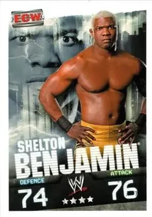 2009 Topps Slam Attax WWE Evolution #NNO - Shelton Benjamin