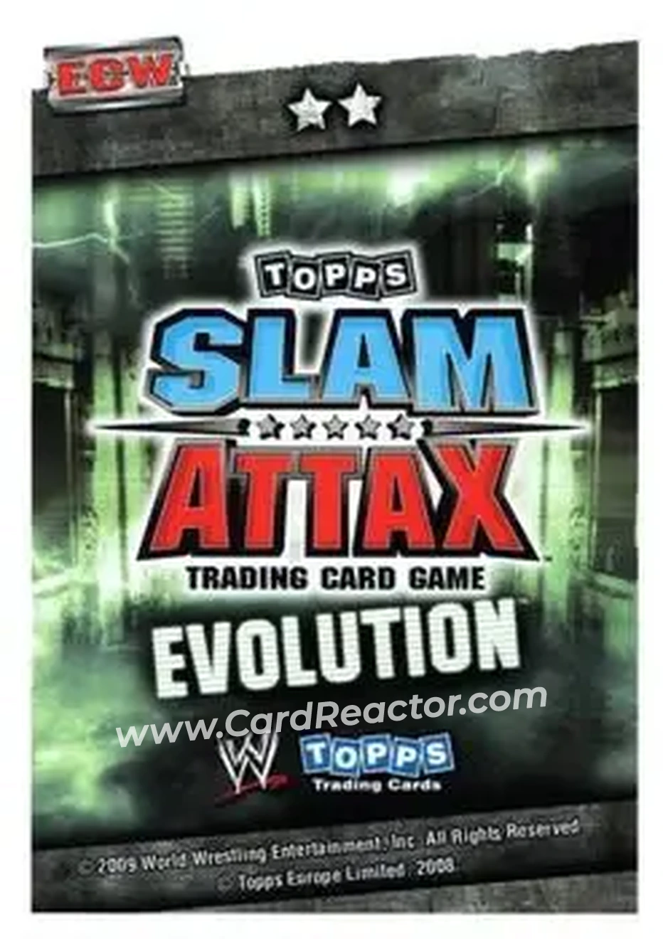 2009 Topps Slam Attax WWE Evolution #NNO - Josh Mathews - Back