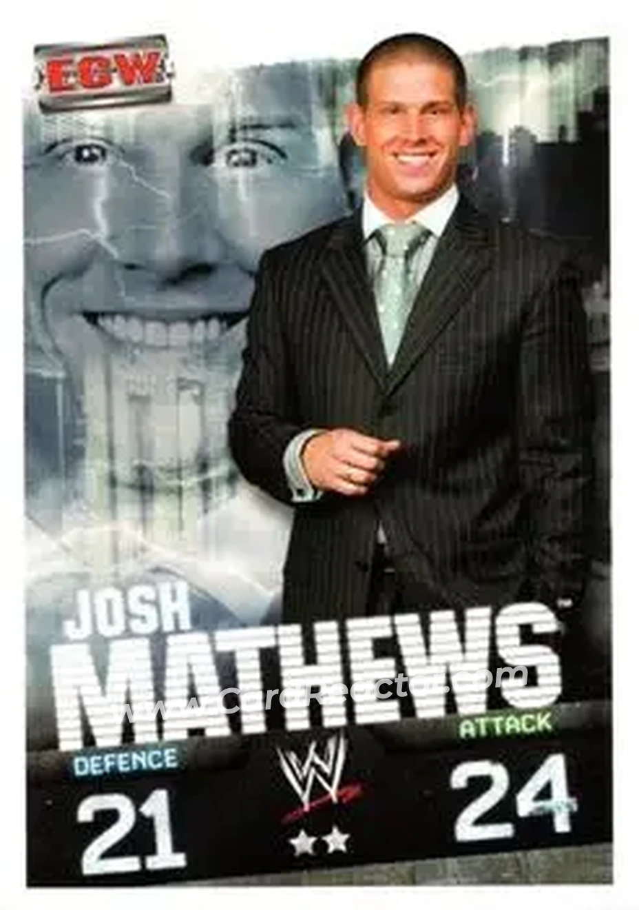 2009 Topps Slam Attax WWE Evolution #NNO - Josh Mathews - Front