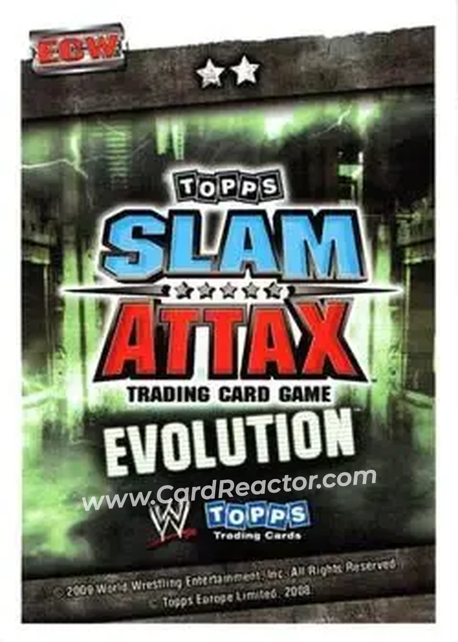 2009 Topps Slam Attax WWE Evolution #NNO - Gabriel - Back