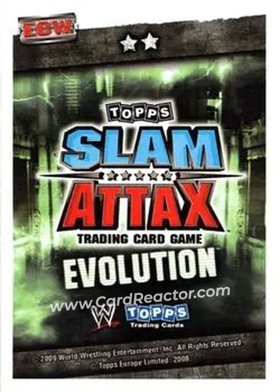 2009 Topps Slam Attax WWE Evolution #NNO - Dustin Rhodes - Back