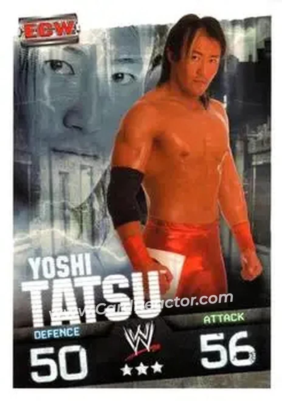 2009 Topps Slam Attax WWE Evolution #NNO - Yoshi Tatsu - Front 2009 Topps Slam Attax WWE Evolution #NNO - Yoshi Tatsu - Front