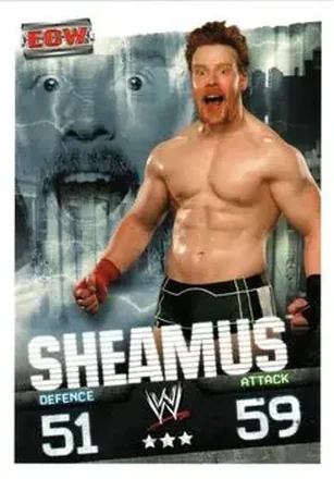 2009 Topps Slam Attax WWE Evolution feature card