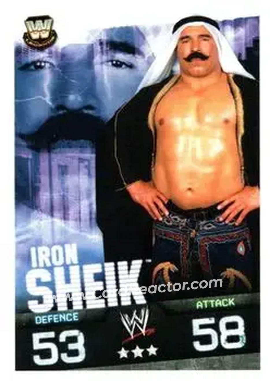 2009 Topps Slam Attax WWE Evolution #NNO - The Iron Sheik