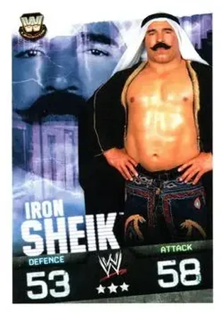 2009 Topps Slam Attax WWE Evolution feature card