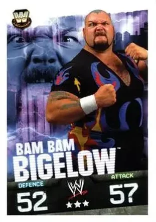 2009 Topps Slam Attax WWE Evolution feature card