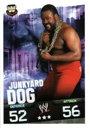 2009 Topps Slam Attax WWE Evolution #NNO - The Junkyard Dog