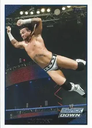 2009 Topps WWE #3 - CM Punk