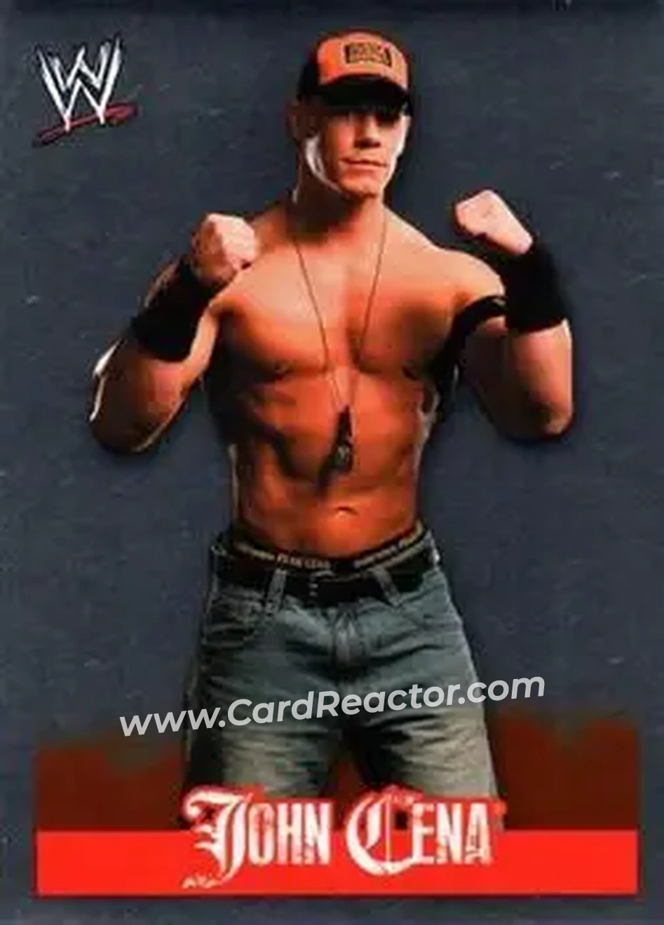 2009 Topps WWE Rivals #4 - John Cena - Front