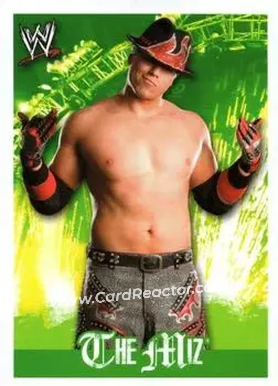 2009 Topps WWE Rivals #30 - The Miz - Front