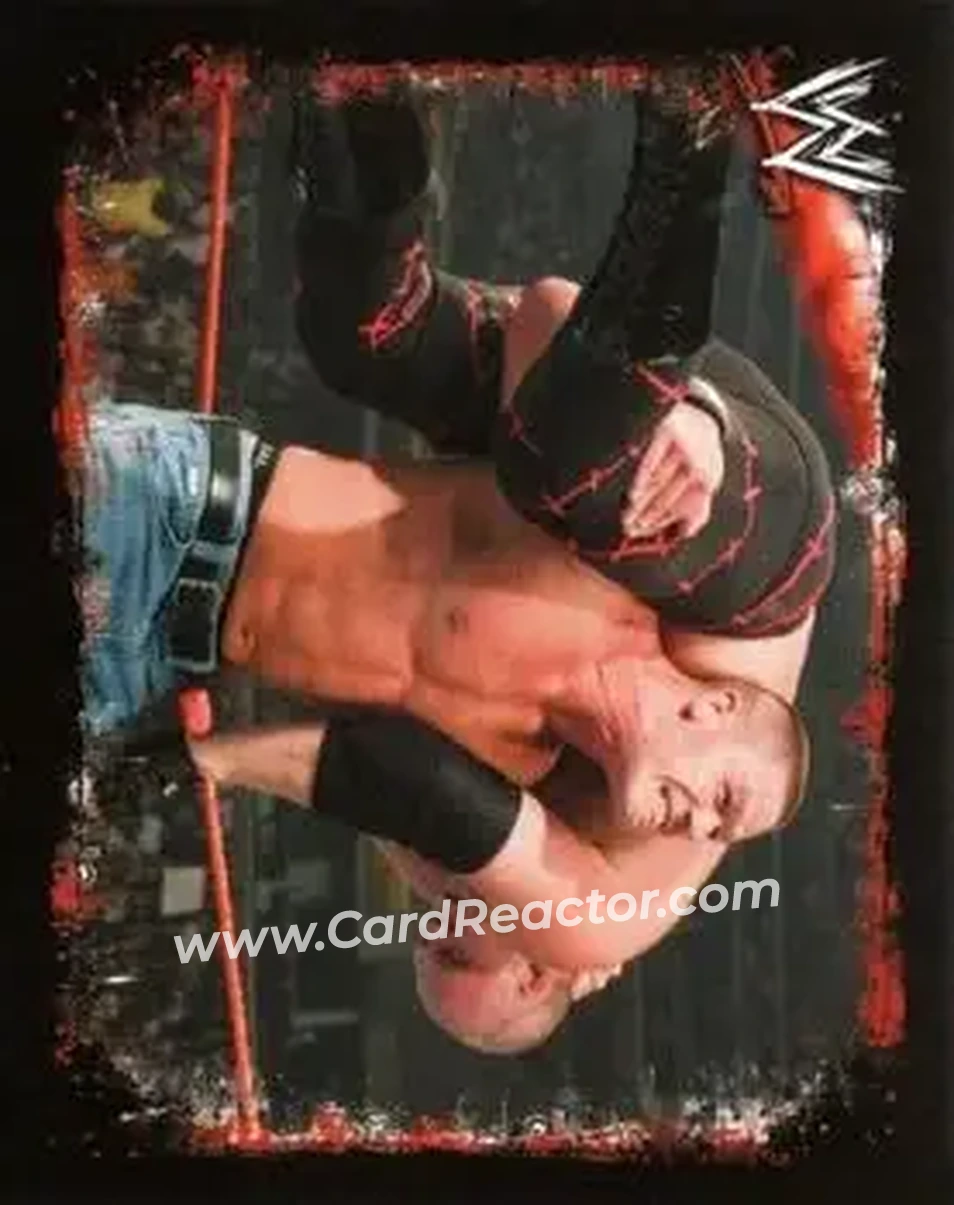 2009 Topps WWE Rivals Spanish #6 - John Cena - Front