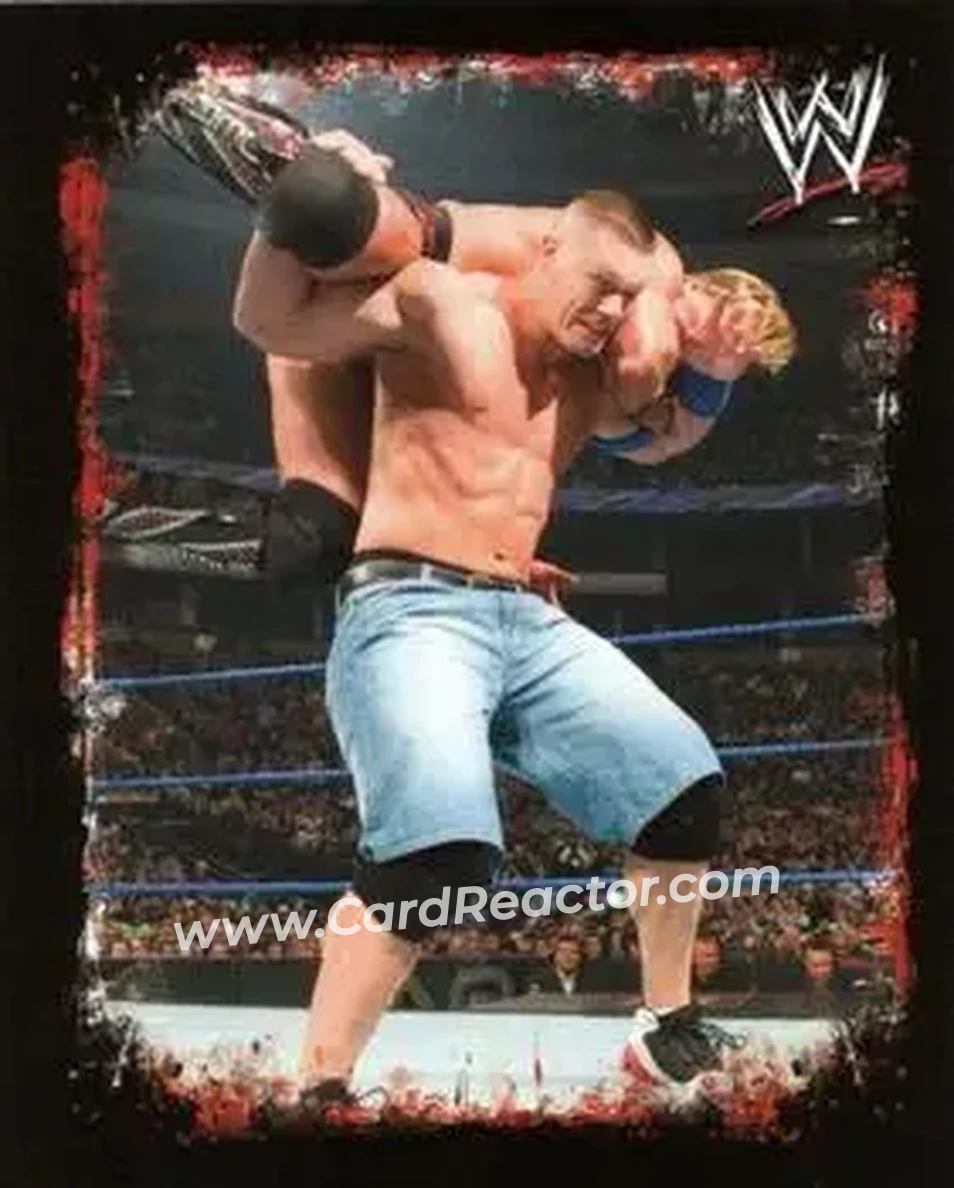2009 Topps WWE Rivals Spanish #10 - John Cena - Front