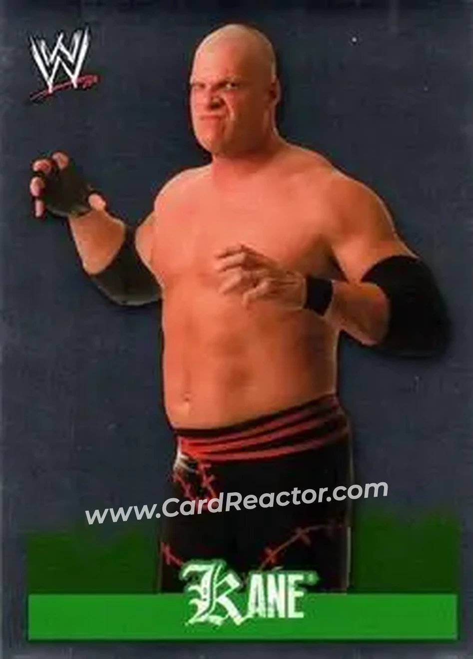 2009 Topps WWE Rivals Spanish #24 - Kane - Front