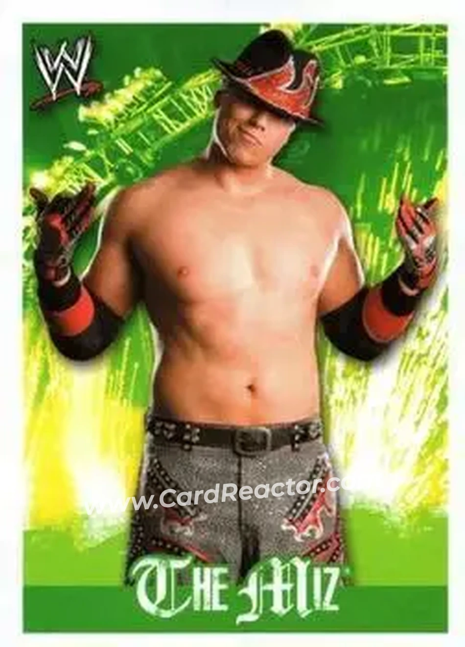 2009 Topps WWE Rivals Spanish #30 - The Miz - Front