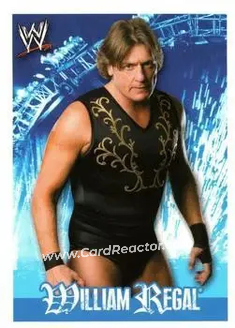 2009 Topps WWE Rivals Spanish #40 - The Real Man's Man - Front 2009 Topps WWE Rivals Spanish #40 - The Real Man's Man - Front