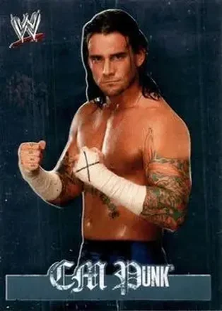 2009 Topps WWE Rivals Spanish #54 - CM Punk
