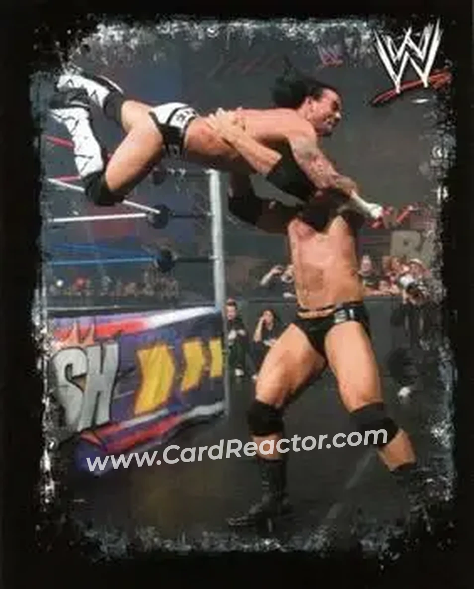 2009 Topps WWE Rivals Spanish #58 - CM Punk - Front