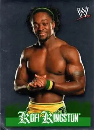 2009 Topps WWE Rivals Spanish #75 - Kofi Kingston