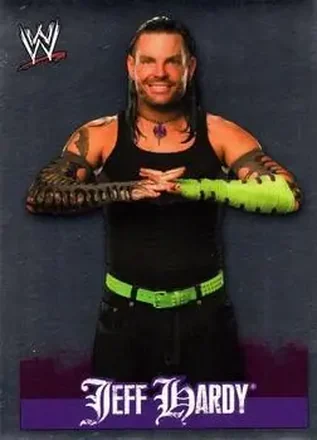 2009 Topps WWE Rivals Spanish #84 - Jeff Hardy