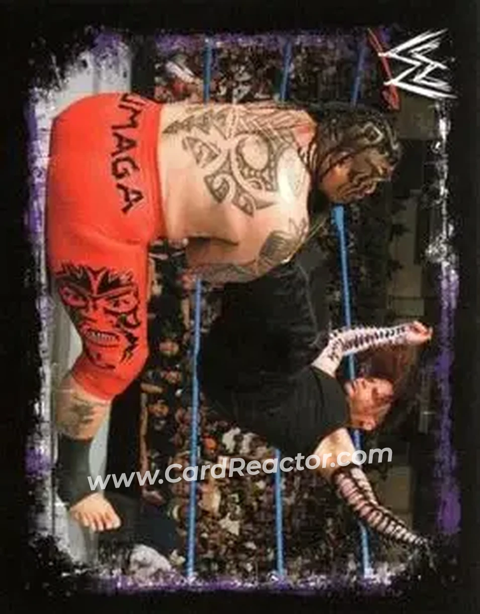 2009 Topps WWE Rivals Spanish #91 - Jeff Hardy - Front