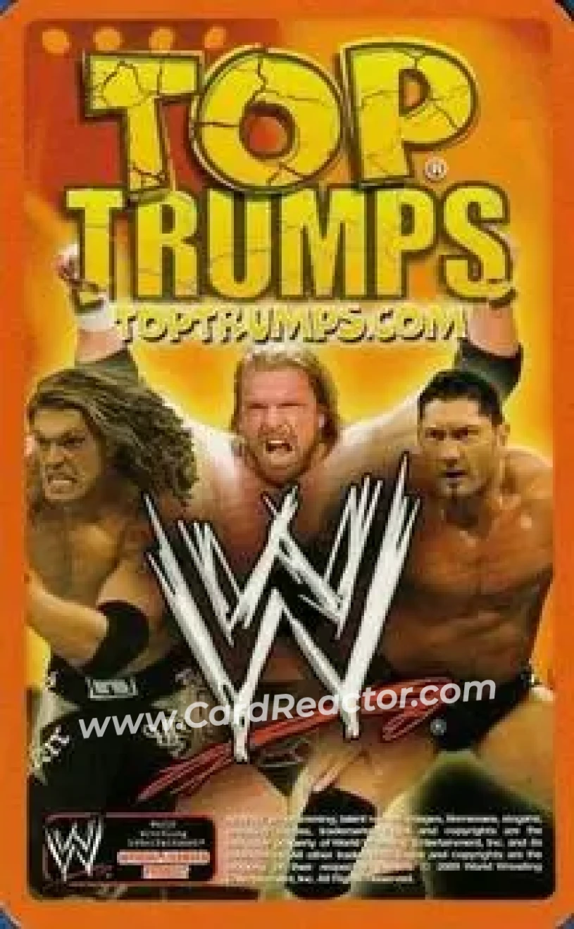 2009 Top Trumps Specials WWE (U.K.) #NNO - Fit Finlay - Back 2009 Top Trumps Specials WWE (U.K.) #NNO - Fit Finlay - Back