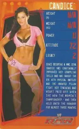 2009 Top Trumps Specials WWE (U.K.) #NNO - Candice Michelle