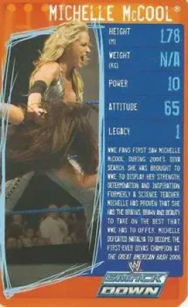 2009 Top Trumps Specials WWE (U.K.) #NNO - Michelle McCool