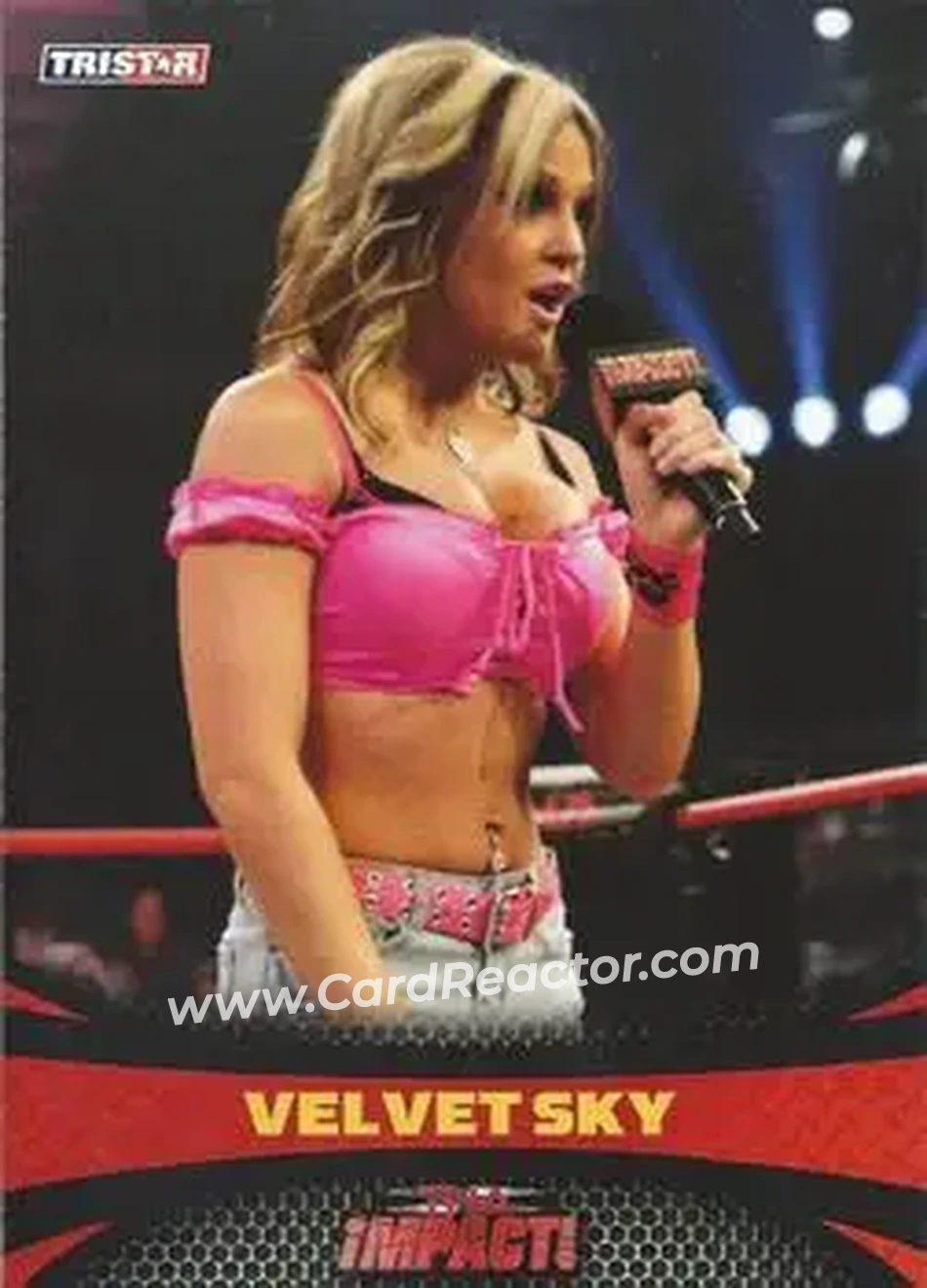 2009 TriStar TNA Impact #14 - Velvet Sky - Front