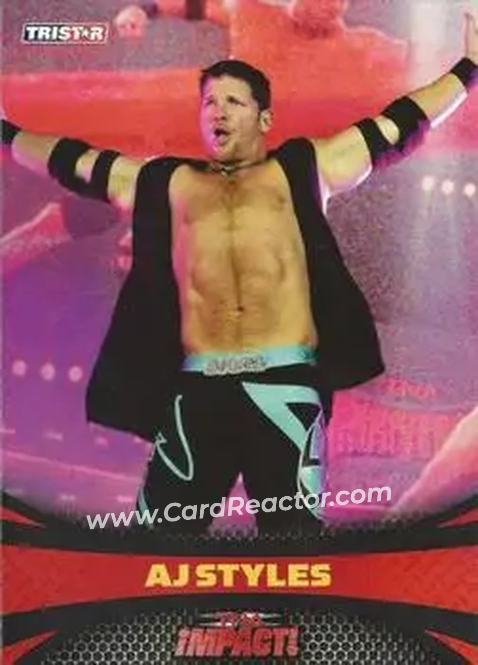 2009 TriStar TNA Impact #21 - AJ Styles - Front