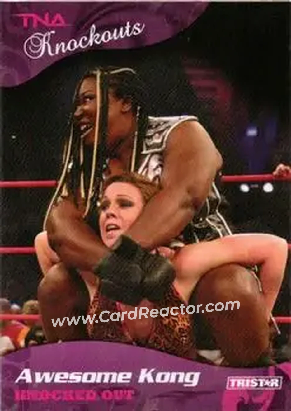 2009 TriStar TNA Knockouts #2 - Awesome Kong - Front