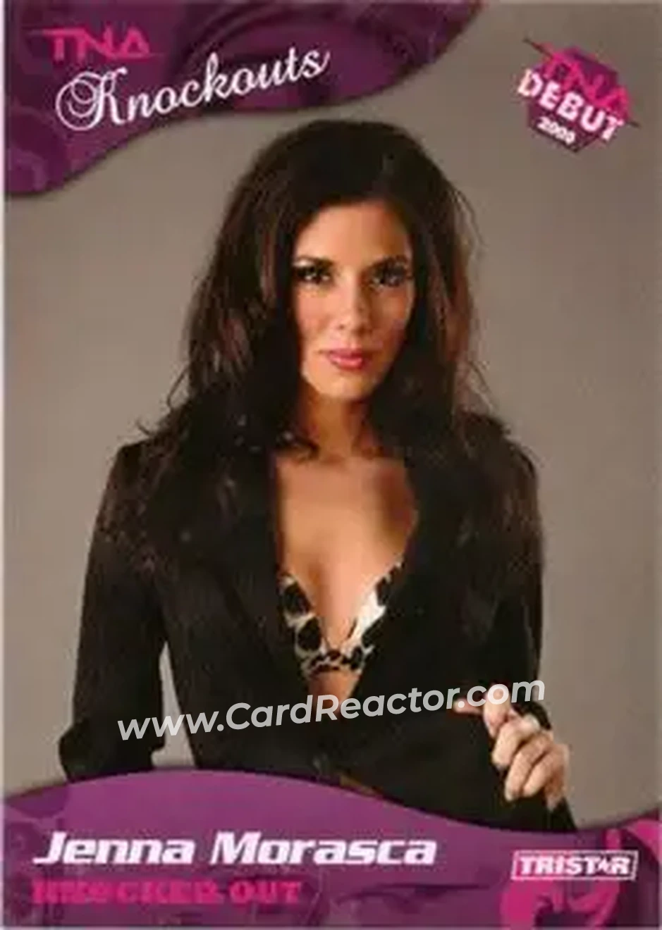 2009 TriStar TNA Knockouts #6 - Jenna Morasca - Front