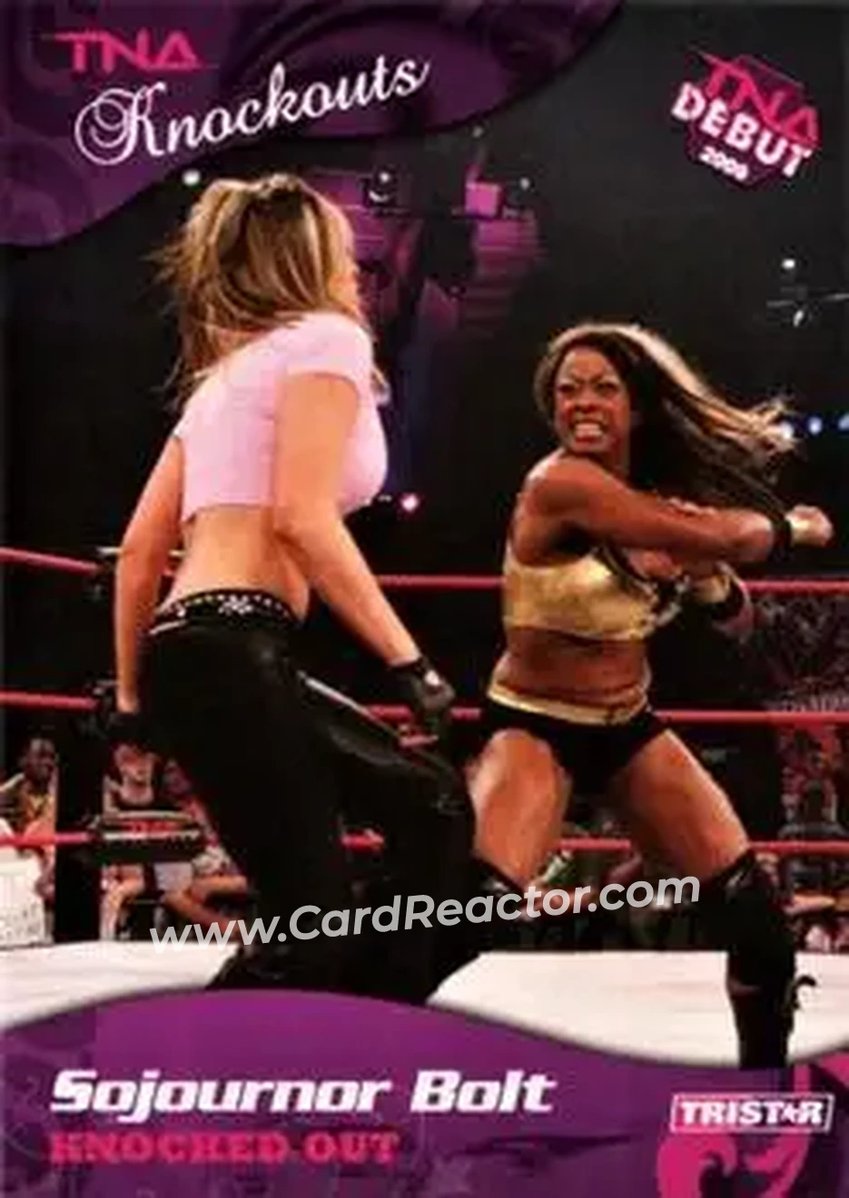 2009 TriStar TNA Knockouts #15 - Sojournor Bolt - Front