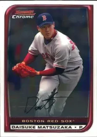 2008 Bowman Chrome #5 - Daisuke Matsuzaka - Boston Red Sox
