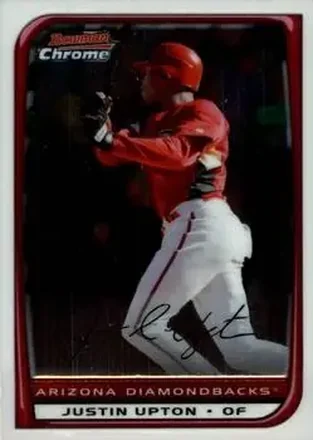 2008 Bowman Chrome #6 - Justin Upton - Arizona Diamondbacks