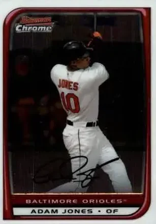 2008 Bowman Chrome #9 - Adam Jones - Baltimore Orioles