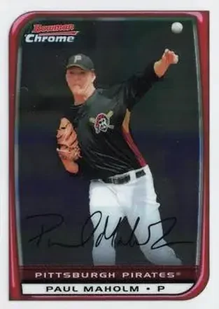 2008 Bowman Chrome #17 - Paul Maholm - Pittsburgh Pirates