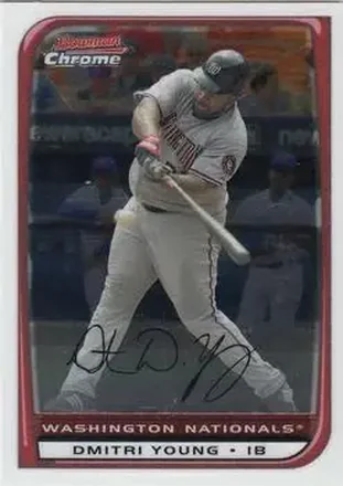 2008 Bowman Chrome feature card