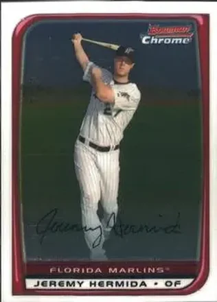 2008 Bowman Chrome feature card