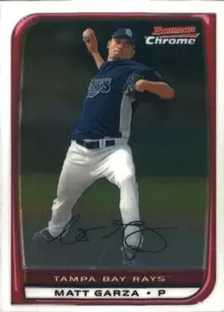 2008 Bowman Chrome feature card