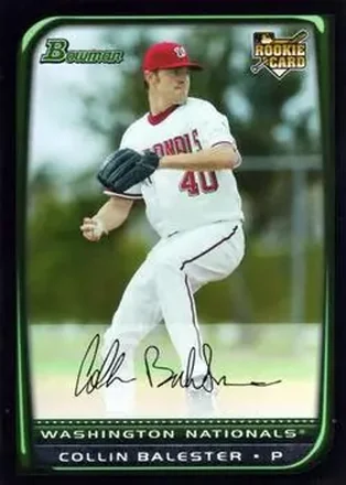 2008 Bowman Draft Picks & Prospects #BDP6 - Collin Balester - Washington Nationals